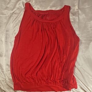 LOFT Vibrant Red Tank Top
